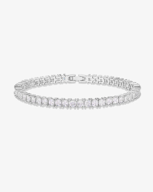PRINCESS CUT TENNIS BRACELET